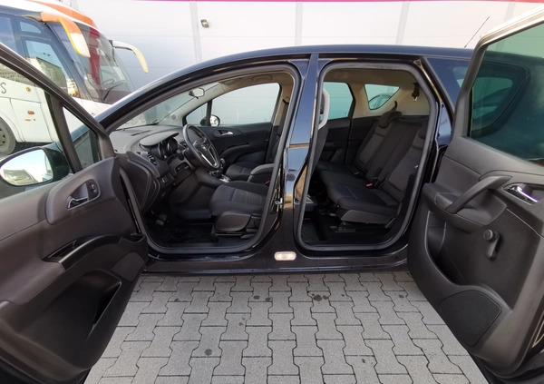 Opel Meriva cena 26500 przebieg: 125000, rok produkcji 2011 z Pasłęk małe 466